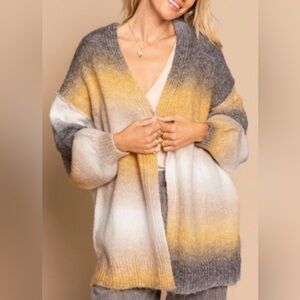POL Ombré Cardigan, Size S